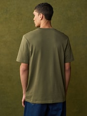 Зеленый - adidas Camo Shape 100% Cotton Graphic T-Shirt - Image 3 of 6