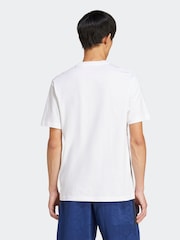 adidas White House of Tiro Linear 100% Cotton Graphic Print T-Shirt - Image 3 of 7