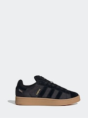 adidas Originals Black Campus 00s Trainers - Image 1 of 9