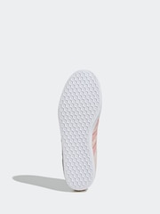 adidas Originals Pink/Red Gazelle Trainers - Image 6 of 8