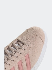 adidas Originals Pink/Red Gazelle Trainers - Image 7 of 8