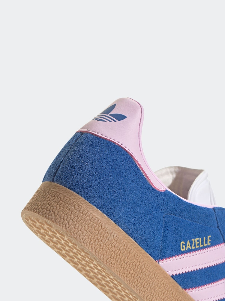 adidas Originals Blue Gazelle Trainers - Image 11 of 11
