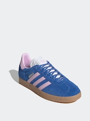 adidas Originals Blue Gazelle Trainers - Image 5 of 11