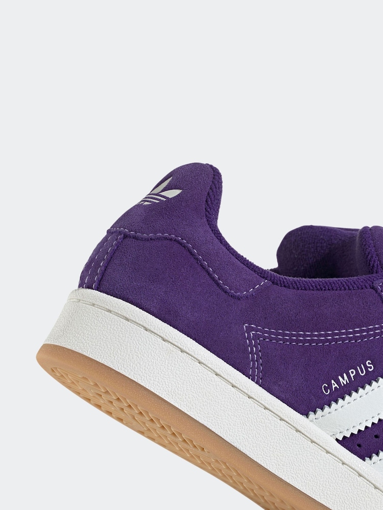 adidas Originals Purple Campus 00s Trainers - Image 10 of 12