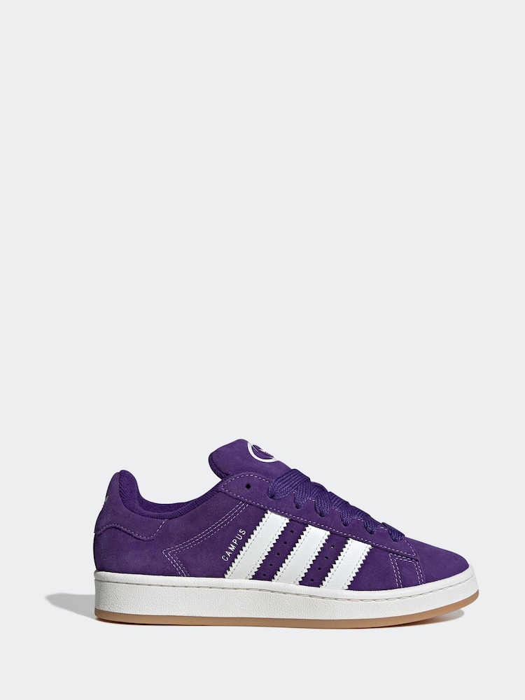 adidas Originals Purple Campus 00s Trainers - Image 4 of 12
