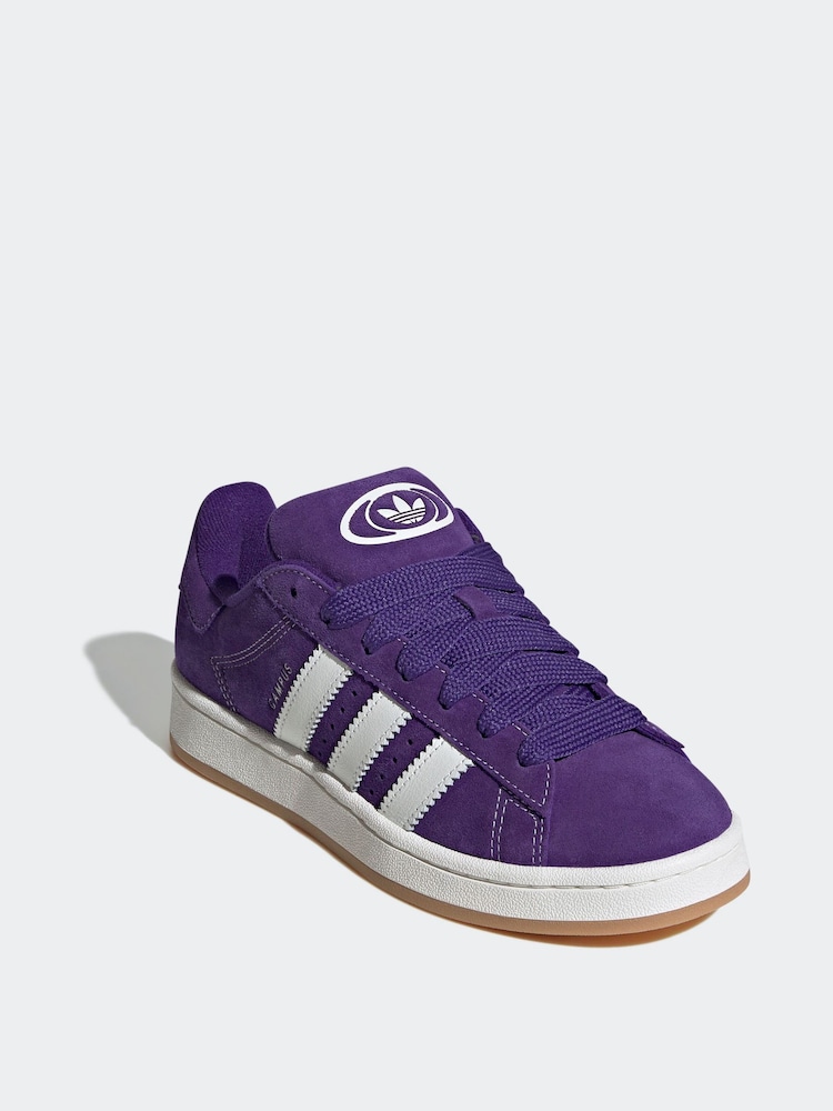 adidas Originals Purple Campus 00s Trainers - Image 6 of 12