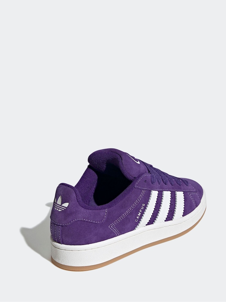 adidas Originals Purple Campus 00s Trainers - Image 7 of 12