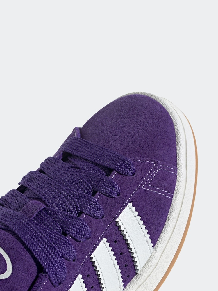 adidas Originals Purple Campus 00s Trainers - Image 9 of 12