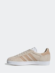 adidas Originals Natural Gazelle Trainers - Image 2 of 8