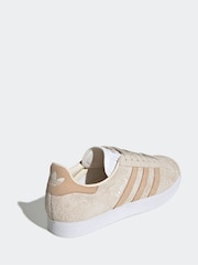 adidas Originals Natural Gazelle Trainers - Image 3 of 8