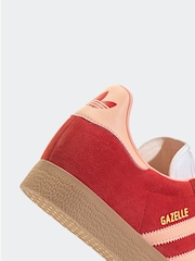 adidas Originals Red Gazelle Trainers - Image 7 of 8