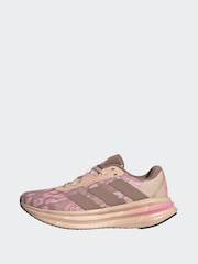 adidas Pink Galaxy 5 Graphic Trainers - Image 2 of 4