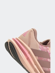 adidas Pink Galaxy 5 Graphic Trainers - Image 4 of 4