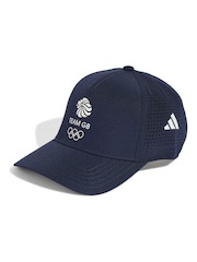 adidas Navy Blue Team GB Trucker Cap - Image 1 of 3