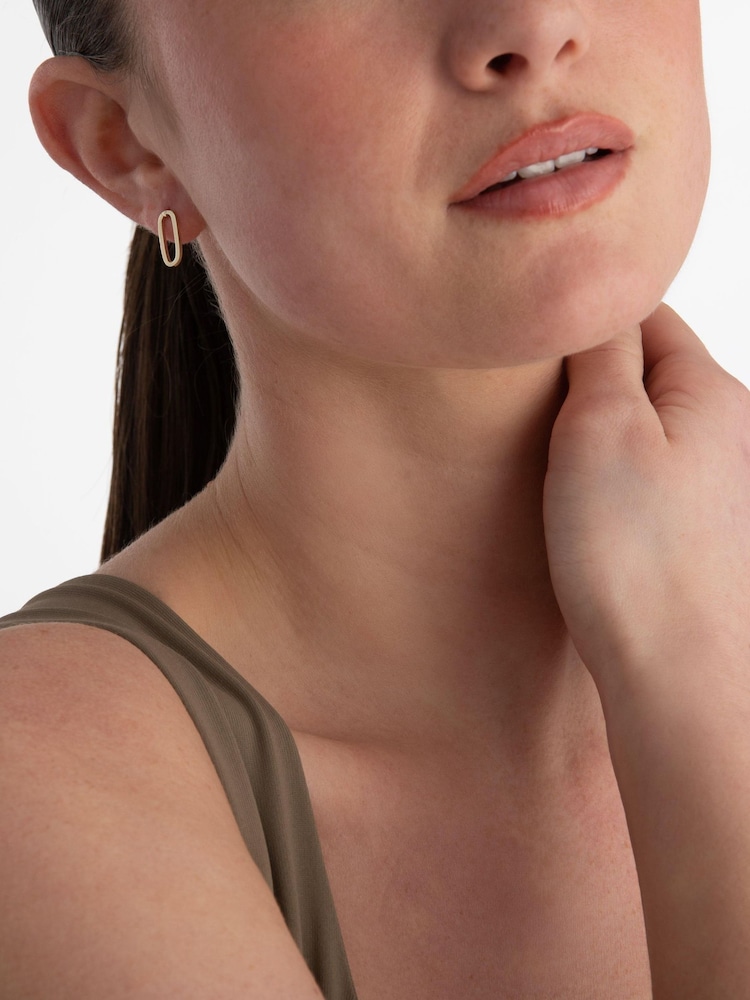 Beaverbrooks 9ct Yellow Gold Earrings - Image 1 of 4 Beaverbrooks 9ct Yellow Gold Earrings - Image 1 of 4