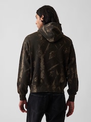 Camuflaje marrón - Gap Heavyweight Oversized Hoodie - Imagen 2 de 5