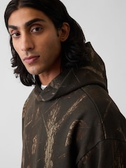 Camuflaje marrón - Gap Heavyweight Oversized Hoodie - Imagen 5 de 5