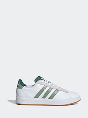 adidas White Grand Court 2.0 Trainers - Image 1 of 9