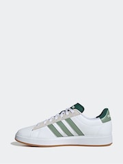adidas White Grand Court 2.0 Trainers - Image 2 of 9