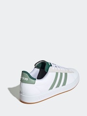 adidas White Grand Court 2.0 Trainers - Image 4 of 9