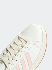 adidas White Grand Court 2.0 Trainers - Image 8 of 9