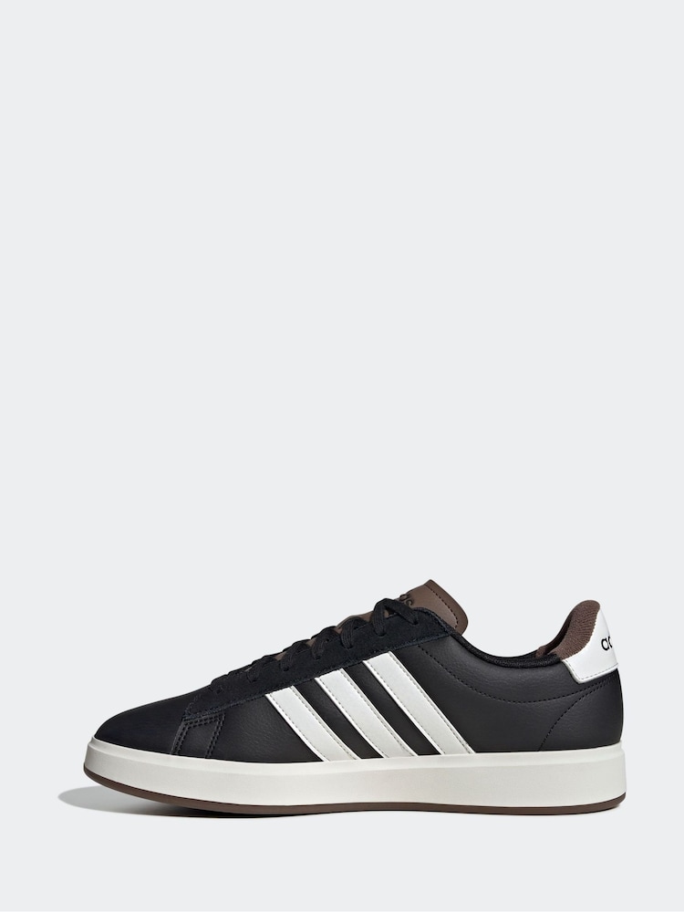 adidas Black Grand Court 2.0 Trainers - Image 2 of 9