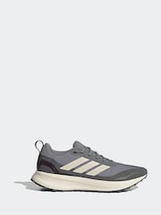 adidas Grey Run Falcon Trainers - Image 1 of 8