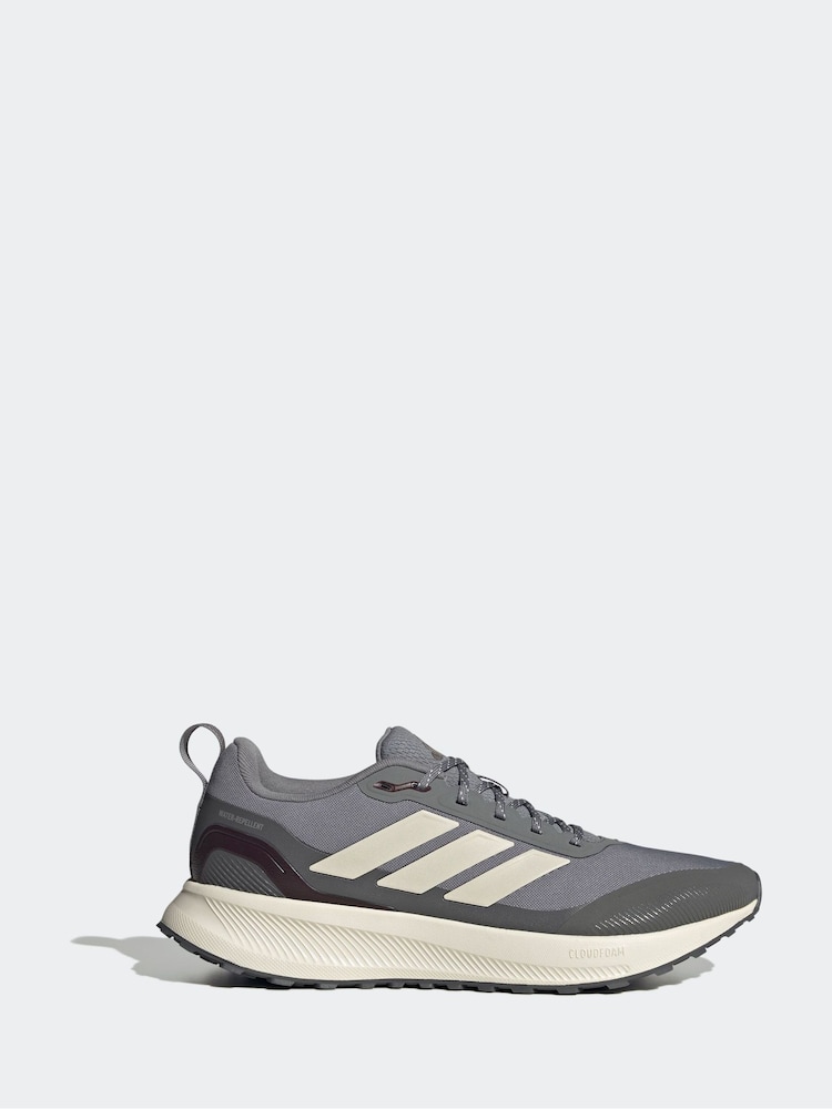 adidas Grey Run Falcon Trainers - Image 1 of 8