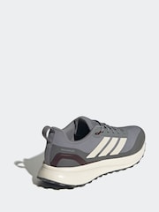 adidas Grey Run Falcon Trainers - Image 4 of 8
