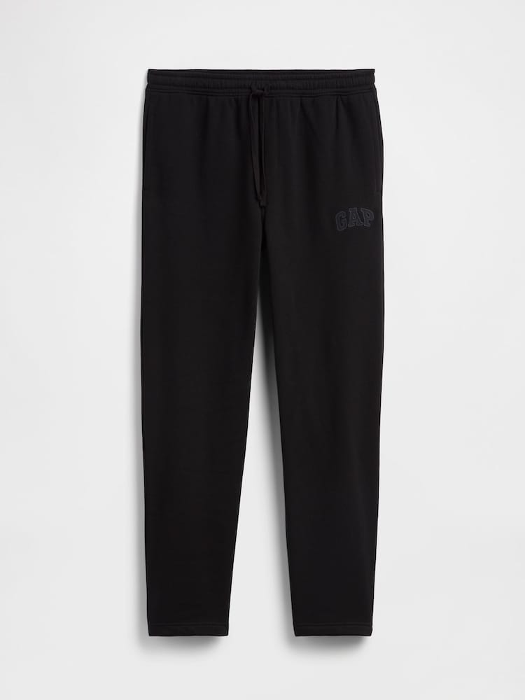 Schwarz - Gap Logo Straight-Leg Joggers - Bild 4 von 4
