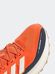 adidas Orange Ultrarun 5 TR Running Trainers - Image 8 of 9