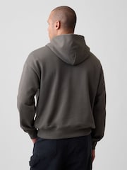 Gap Brown Heavyweight Oversized Hoodie - Image 2 of 4