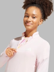 adidas Pink Pink All Sports Favorite Quarter Zip Long Sleeve T-Shirt - Image 5 of 6
