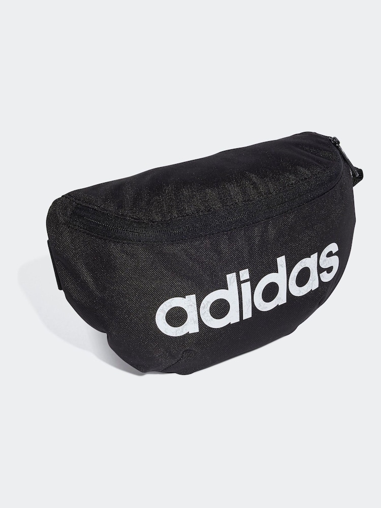adidas Black Daily Waistbag - Image 5 of 6