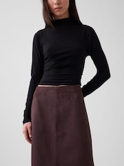 Gap Faux Suede Pencil Skirt - Imagen 3 de 4