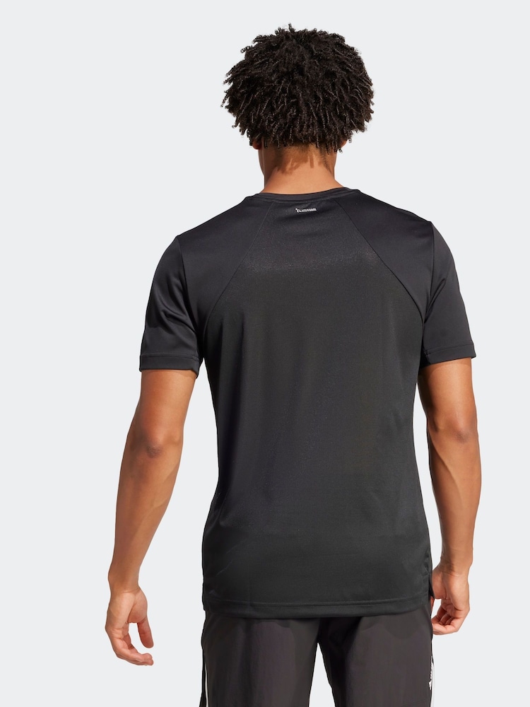 adidas Black Tech Apparel T-Shirt - Image 2 of 6