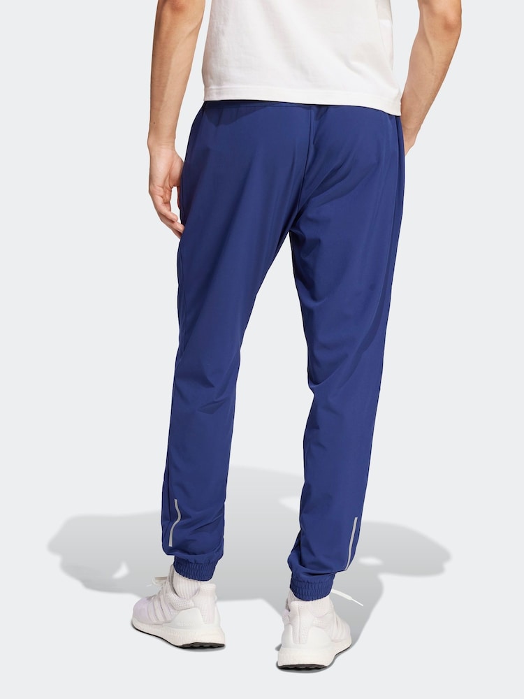 adidas Blue Joggers - Image 2 of 6