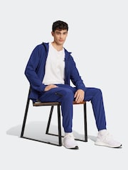 adidas Blue Joggers - Image 3 of 6