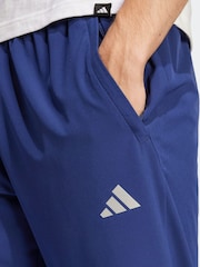 adidas Blue Joggers - Image 4 of 6