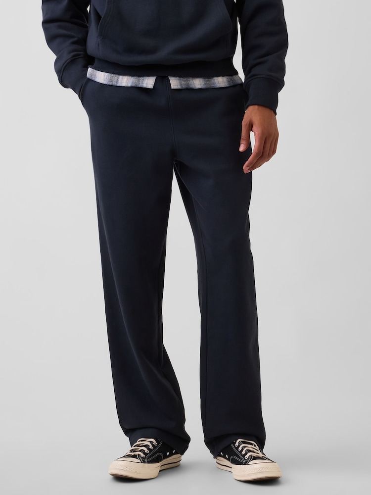 Gap Navy Heavyweight Relaxed Joggers - Image 1 of 4 Gap Navy Heavyweight Relaxed Joggers - Image 1 of 4