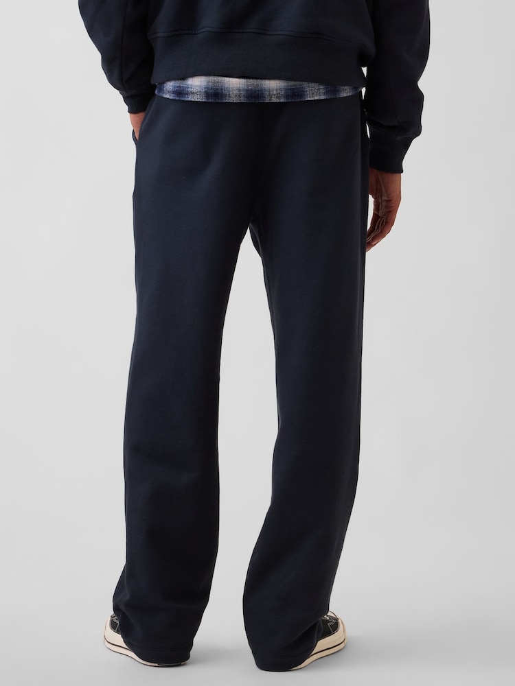Gap Navy Heavyweight Relaxed Joggers - Image 2 of 4 Gap Navy Heavyweight Relaxed Joggers - Image 2 of 4