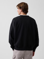 Gap Black Heavyweight Oversized Sweatshirt - Image 2 of 5