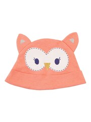 Harry Bear White Owl Love You Forever 100% Cotton Sleepsuit and Hat Set - Image 4 of 4