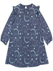 Harry Bear Blue Dinosaur Long Sleeve Dress - Image 4 of 4