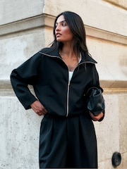 Ro&Zo Ponte Funnel Neck Jacket - Kuva 1 / 7
