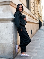 Ro&Zo Ponte Funnel Neck Jacket - Kuva 5 / 7