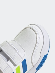 Blanc/Bleu/citron vert - adidas Black Tensaur Sport Hook and Loop Trainers - Image 9 de 9