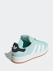adidas Green/White Junior Campus 00s Trainers - Image 4 of 9