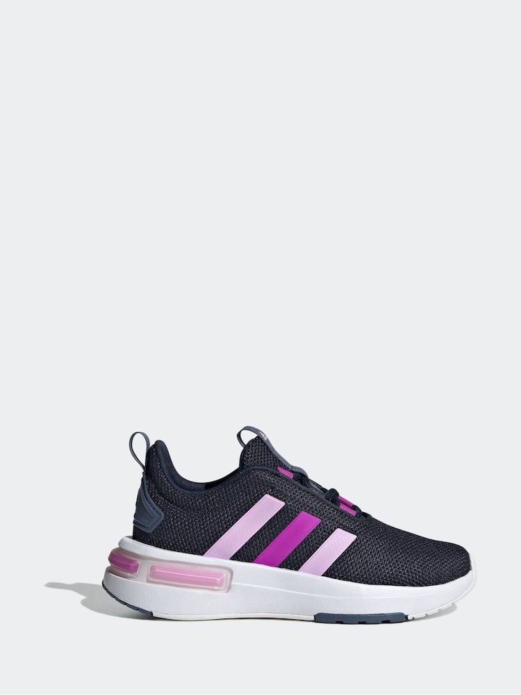 adidas Navy / Purple Racer TR23 Trainers - Image 1 of 9