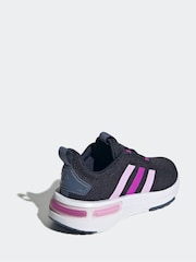adidas Navy / Purple Racer TR23 Trainers - Image 3 of 9